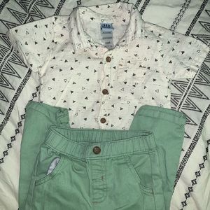 Little Lad Boutique Boys Two-Piece Set Size 24 Months